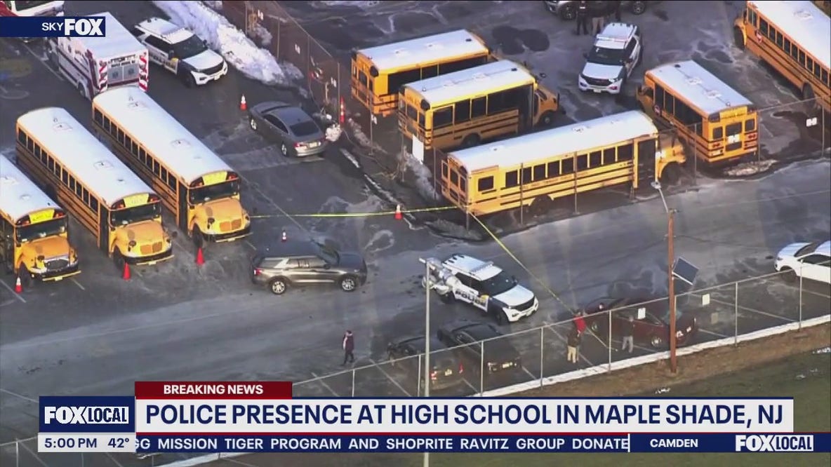 Police presence at high school in Maple Shade